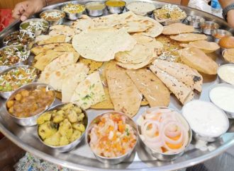 The Brunch House’s iconic Bahubali Thali, the biggest pure veg thali in Central India