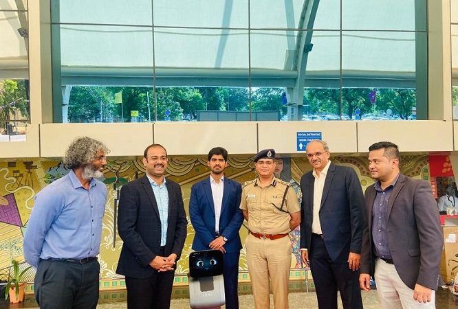 AAI deploys ARTILIGENT Robots at Coimbatore International Airport