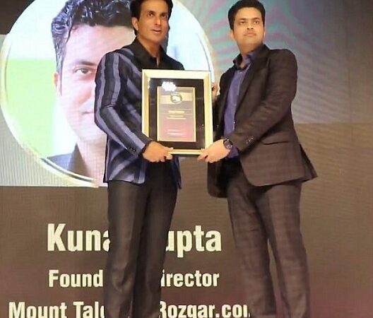 Kunal Gupta Felicitated with Times 40 under 40 Achievers Award for Outstanding Contribution to the Recruitment and Staffing Industry