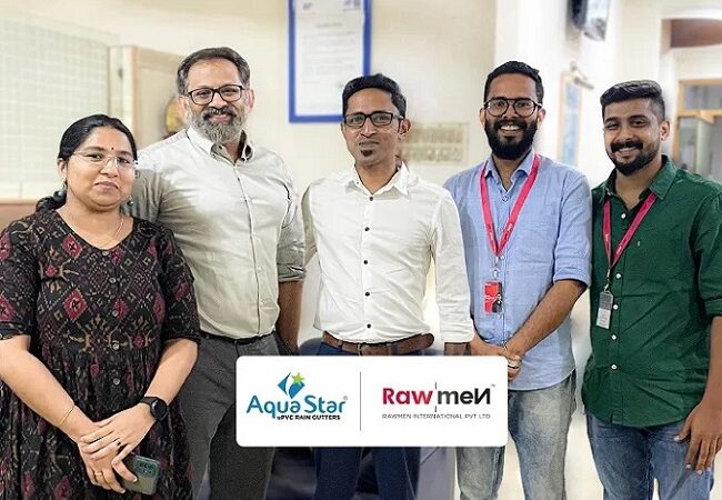 RawmeN Wins Creative and Marketing Mandate of Aquastar, India’s First uPVC Rainwater Gutter Manufacturer