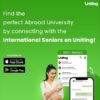 Uniting, the 1-1 chat app connecting aspiring students planning to study abroad with their seniors and alumni