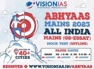 Achieve Excellence in UPSC Mains 2023 with VisionIAS Abhyaas Mains