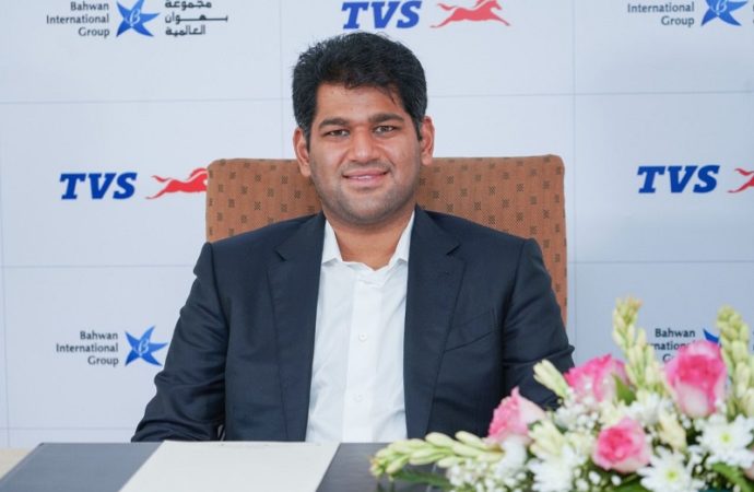 TVS Motor Company partners with Bahwan International Group, Sudarshan Venu marks partnership as a significant step to strengthen and expand presence in Iraq