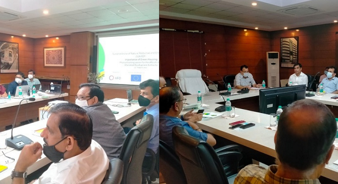 Training under SUNREF India Program on green housing for officials of Ghaziabad Development Authority