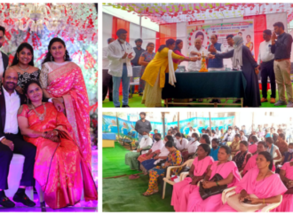 Talampally Family celebrates wedding with Free Eye Checkup camp for villagers