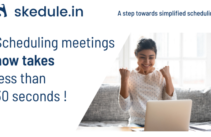 Scheduling Appointments now takes less than 30 seconds, with SKEDULE.IN