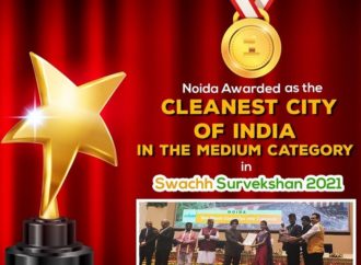 NOIDA RANKED INDIA’S CLEANEST MEDIUM CITY