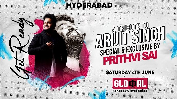 ONCE AGAIN! A Tribute to Arijit Singh by DJ Prithvi Sai at Glocal Junction, Hyderabad