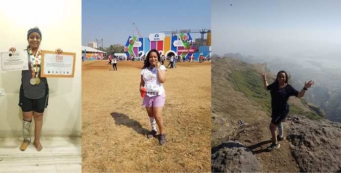 Khyati Mehta- The First Woman Amputee To Climb Kalsubai Peak in Maharashtra