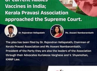 Study Over Efficacy Of Current Rabies Vaccines in India; Kerala Pravasi Association approached the Supreme Court