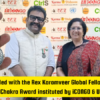 Global Recognition for Outstanding Contributions to Innovation and Entrepreneurship: Umesh Rathod Awarded Karmaveer Chakra Medal and REX Karmaveer Global Fellowship