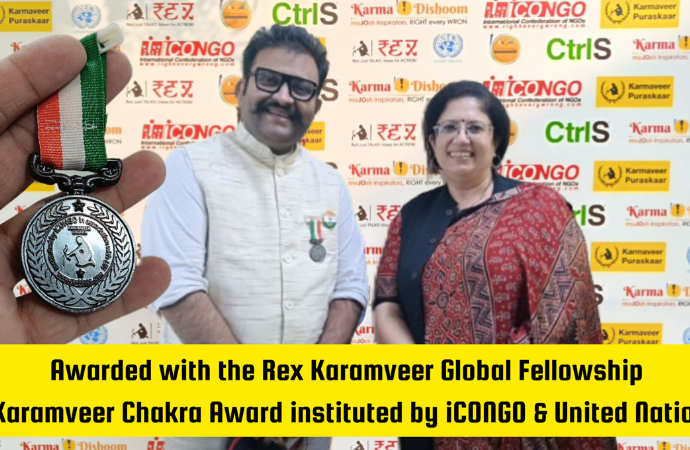 Global Recognition for Outstanding Contributions to Innovation and Entrepreneurship: Umesh Rathod Awarded Karmaveer Chakra Medal and REX Karmaveer Global Fellowship