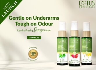 Lotus Botanicals introduces LuminaFresh Underarm Spray Serum – A break-through innovation for Underarm Health. Bid Goodbye to your conventional Deo