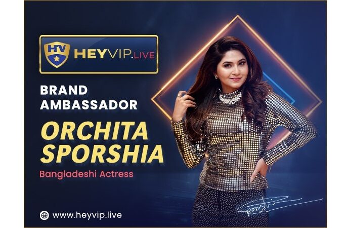 Orchita Sporshia Joins HEYVIP.LIVE as New Brand Ambassador